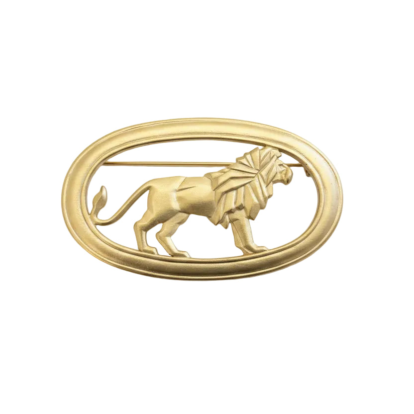 Vintage Regal Lion Brooch product image