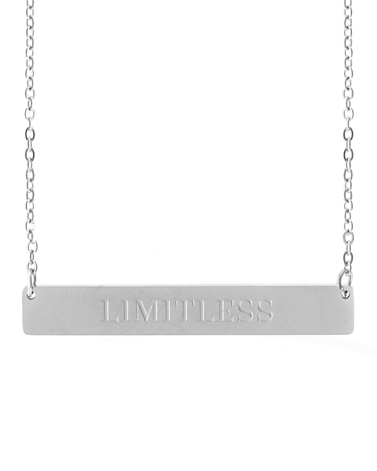 Limitless Bar Necklace | Silver - Teresa Collins Studio
